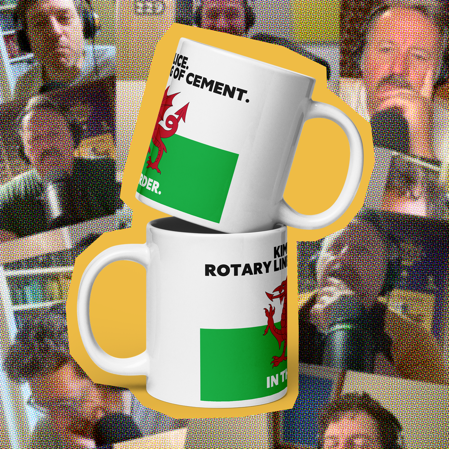 Kimbo Slice, Rotary Line, Bag of Cement Mug