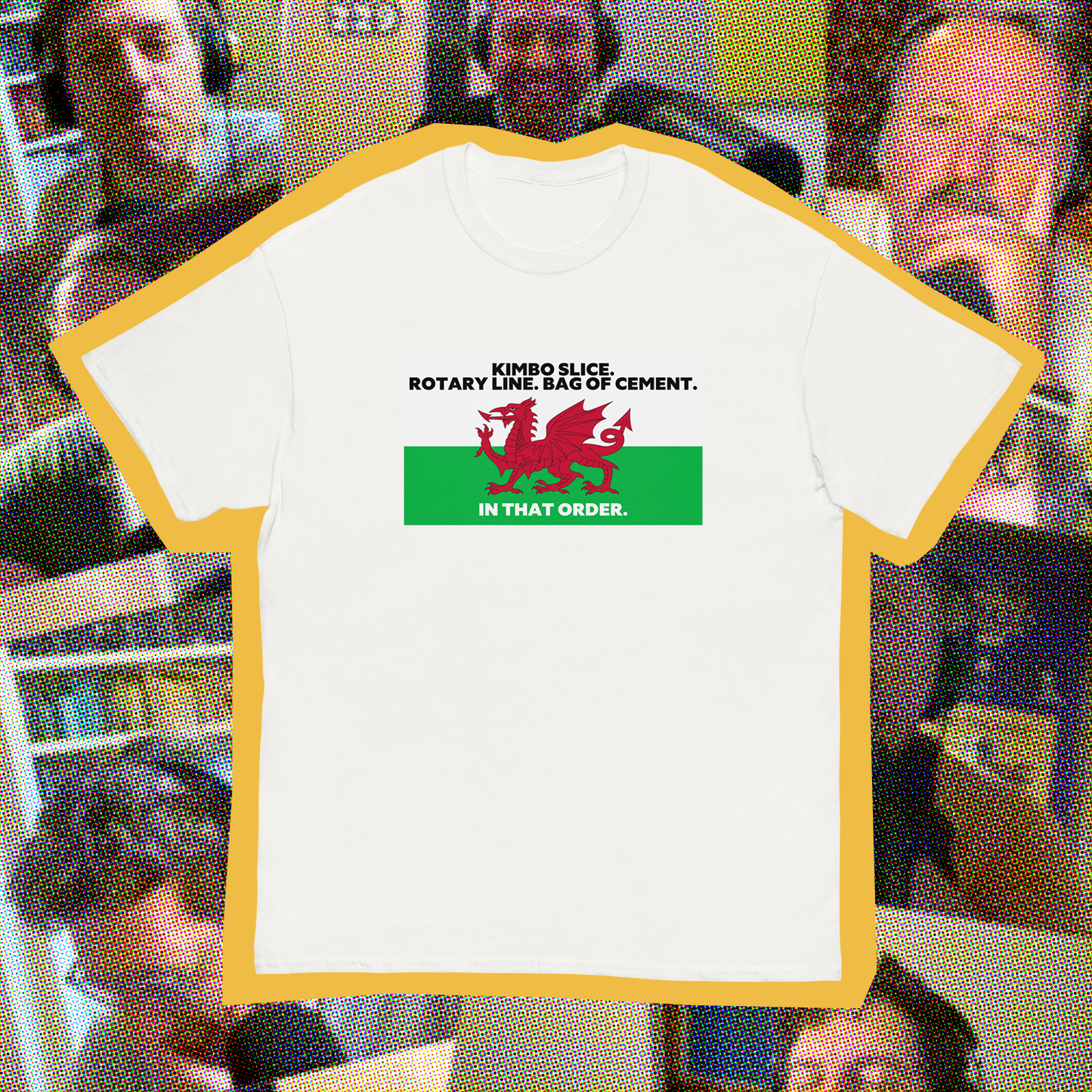 Kimbo Slice, Rotary Line, Bag of Cement T-Shirt