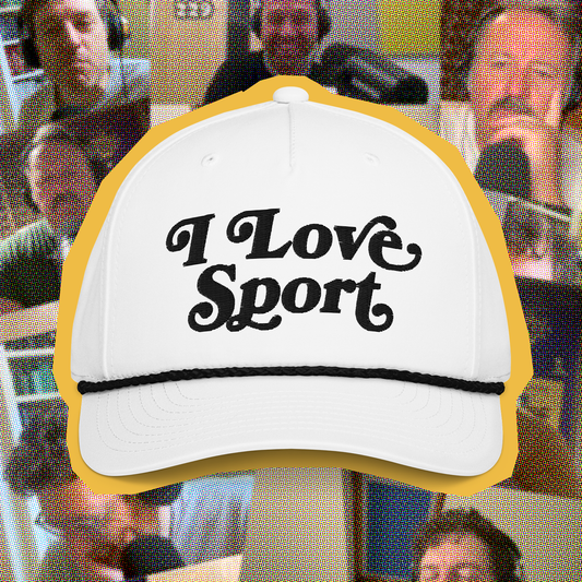 I Love Sport rope cap